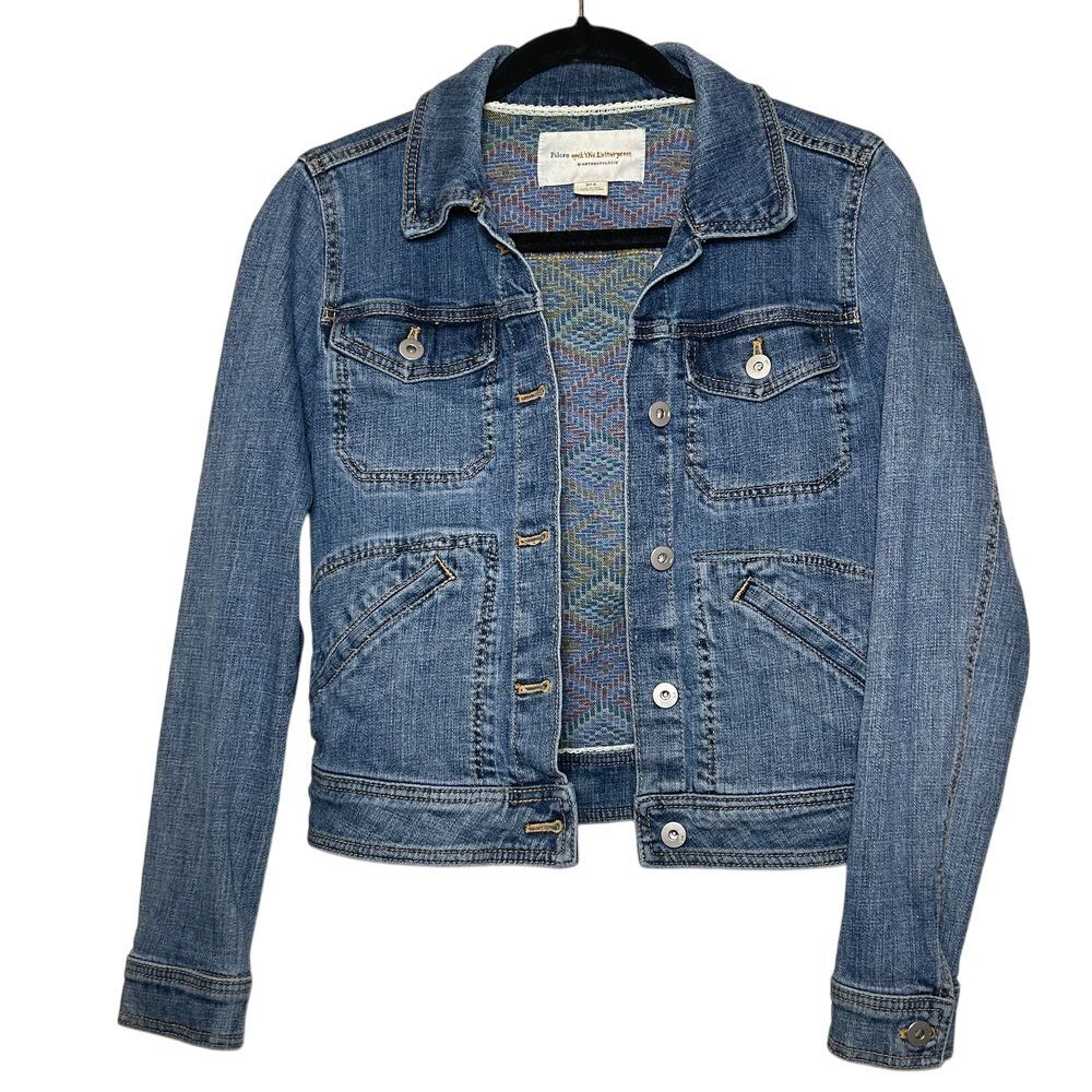 Pilcro and The Letterpress Denim Jean‎ Jacket Size Small